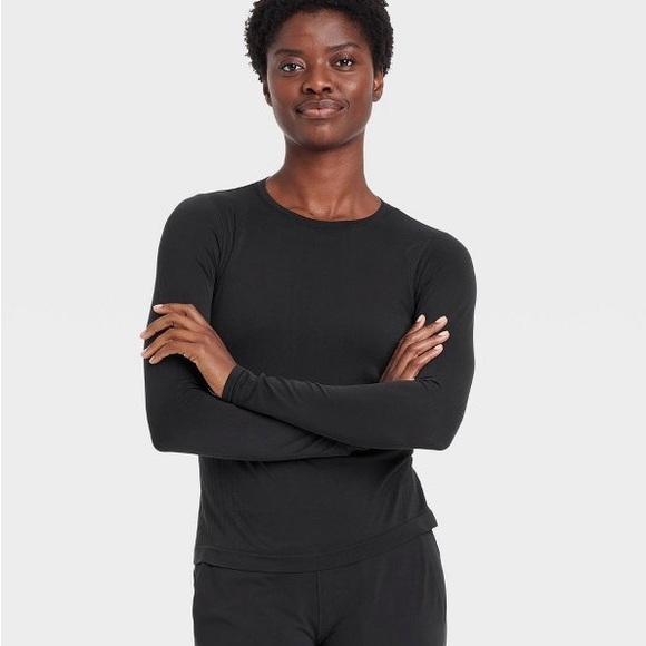 NWT All in Motion Women’s Seamless Long Sleeve Moisture Wicking Pullover Sz XL - Picture 3 of 3